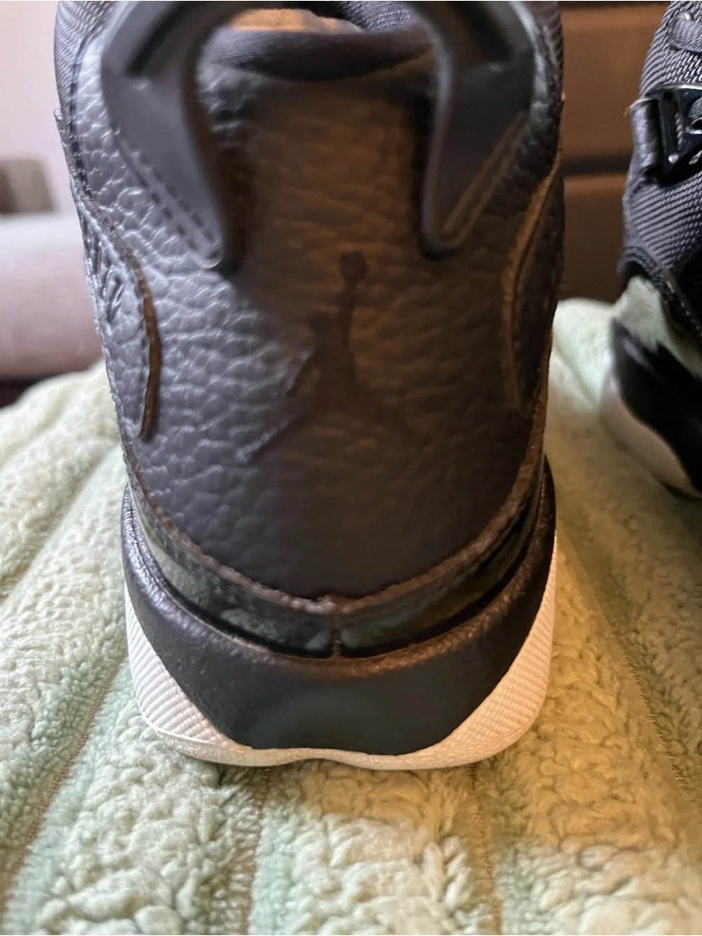Jordan Kids’ High-Top Sneakers in Black and White